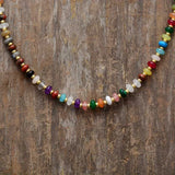 Earthly Natural Stones Beaded Necklace