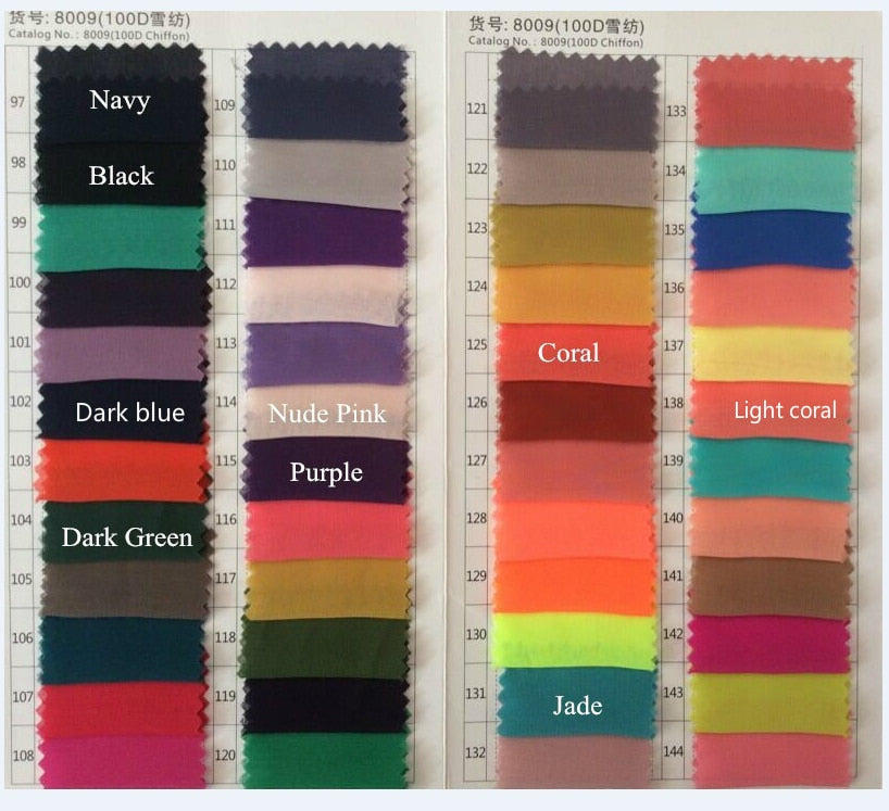 Long Chiffon Shrug Boleros 14 Colours
