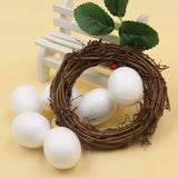 10Pcs 3/4/5/6/7cm DIY Styrofoam Easter Egg Foam Crafts DIY