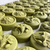 Round Lily Flower Silicone Soap Mould