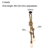 Pirate's Ship Hemp Rope Ceiling Pendant Light Chandeliers Spider Chandelier