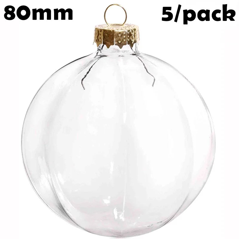 Five DIY Paintable Fillable Christmas Decoration Ornament 120*100mm Snowflake