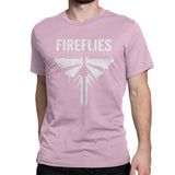 Men's Fireflies Last Of Us T-Shirt Ellie Joel Video Game 100% Cotton