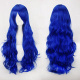 Extra Long Wavy or Straight Wigs with Full Bangs Heat Resistant