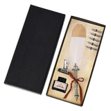 Calligraphy Feather Quill Fountain Pen Set Gift Box