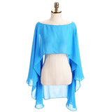 Long Chiffon Shrug Boleros 14 Colours