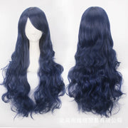 Extra Long Wavy or Straight Wigs with Full Bangs Heat Resistant