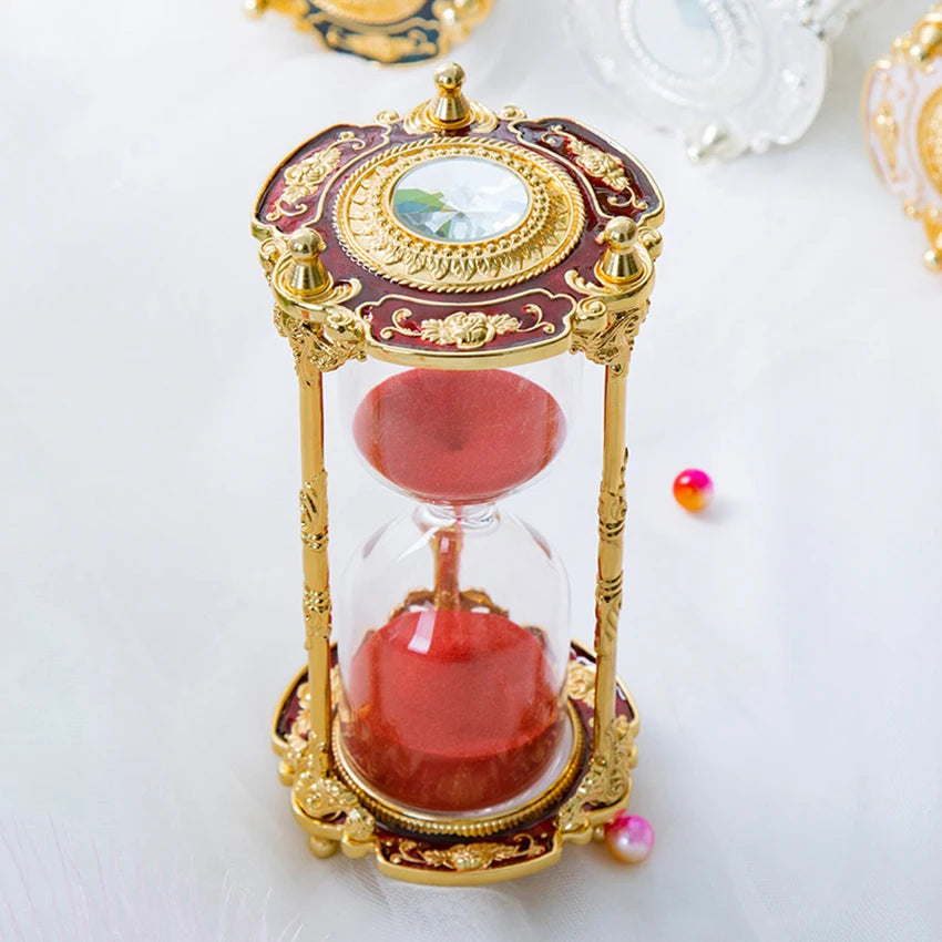 Baroque Hourglass Timer 15 Minutes
