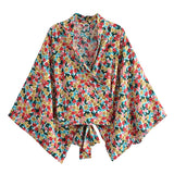 Ida's Floral Kimono Wrap Top