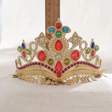 Queen Annisa's Crystal Crown Dance Headdress