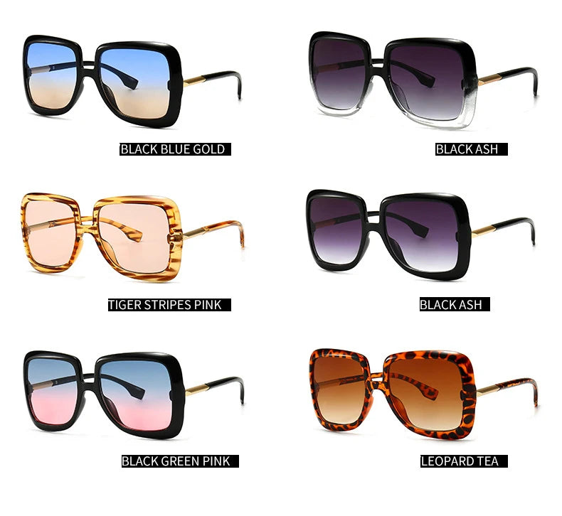Big Square Oversized Sunglasses