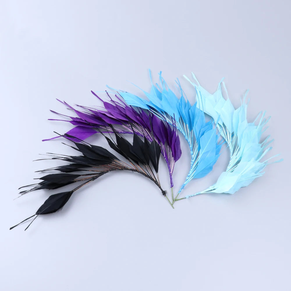 1pc Dyed Goose Feather 25-30CM DIY Crafts