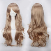 Extra Long Wavy or Straight Wigs with Full Bangs Heat Resistant