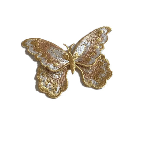 3Pcs Butterfly Embroidered Patches Appliqué Sewing DIY Crafts
