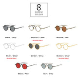 Frank's Round Metal Sunglasses UV400 Sun Glasses