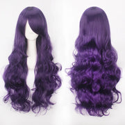 Extra Long Wavy or Straight Wigs with Full Bangs Heat Resistant