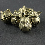 One Copper Lucky Pig Tinkle Bell Charm