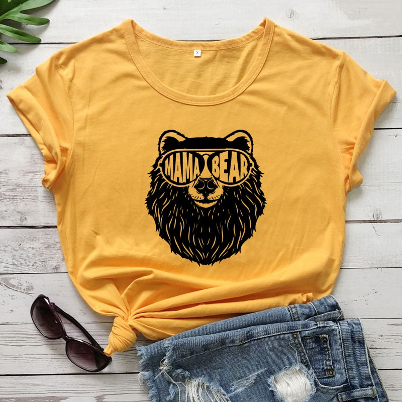 Mama Bear Cotton T-shirt