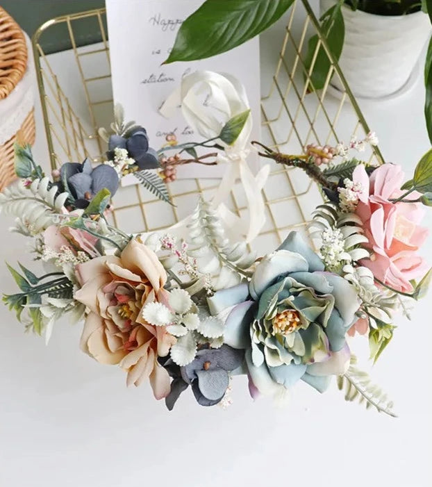 Patty's Flower Garland Headpiece