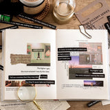 Poetry and Prose Word Sentence Stickers Art Journal Scrapbooking Stickers