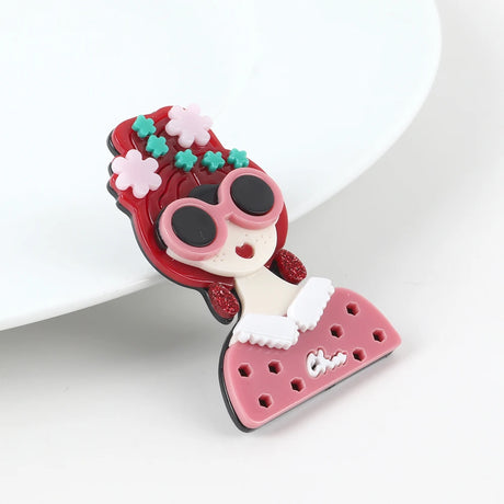 Humans of New York Acrylic Brooches