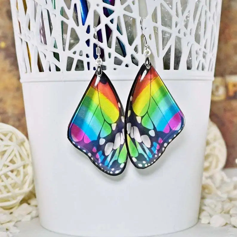 Butterfly Wings Drop Earrings