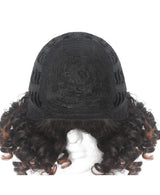 Ringlet Wigs Orange Pink Blonde Cosplay Wigs
