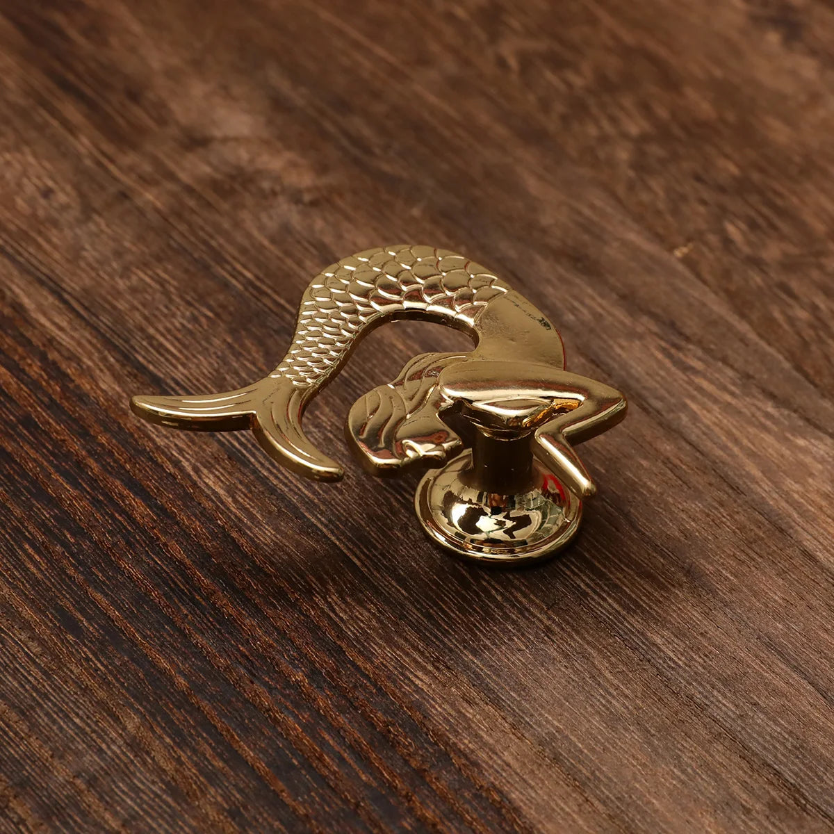 Golden Mermaid Dresser Knobs Furniture Handles Drawers Hardware Cabinets Pulls