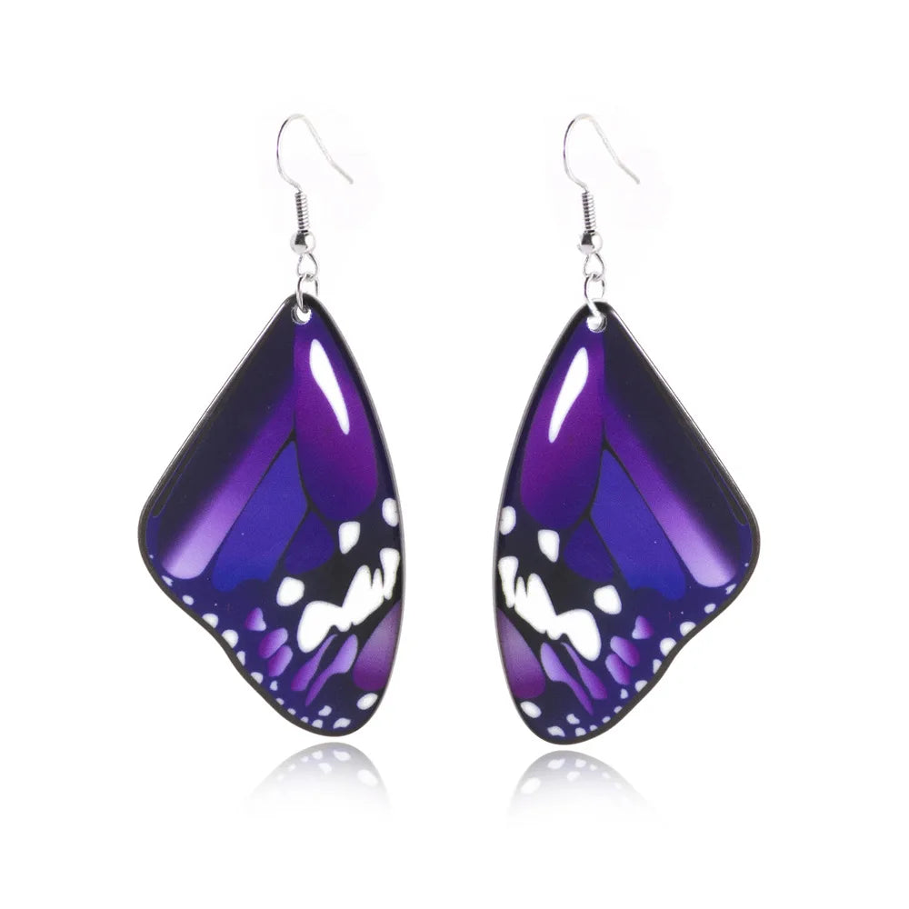 Butterfly Wings Drop Earrings