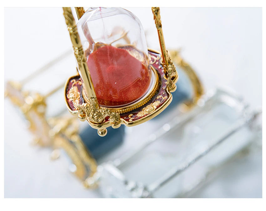 Baroque Hourglass Timer 15 Minutes