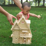 Mayor Woody's Wooden Dollhouse Furniture Set DIY Model Kit