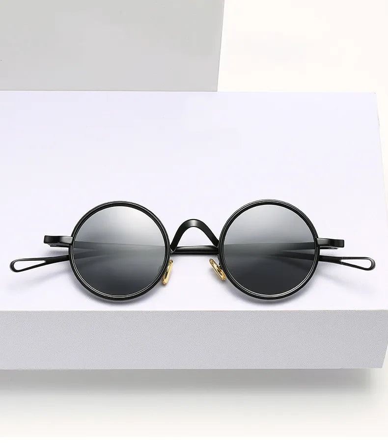 Frank's Round Metal Sunglasses UV400 Sun Glasses