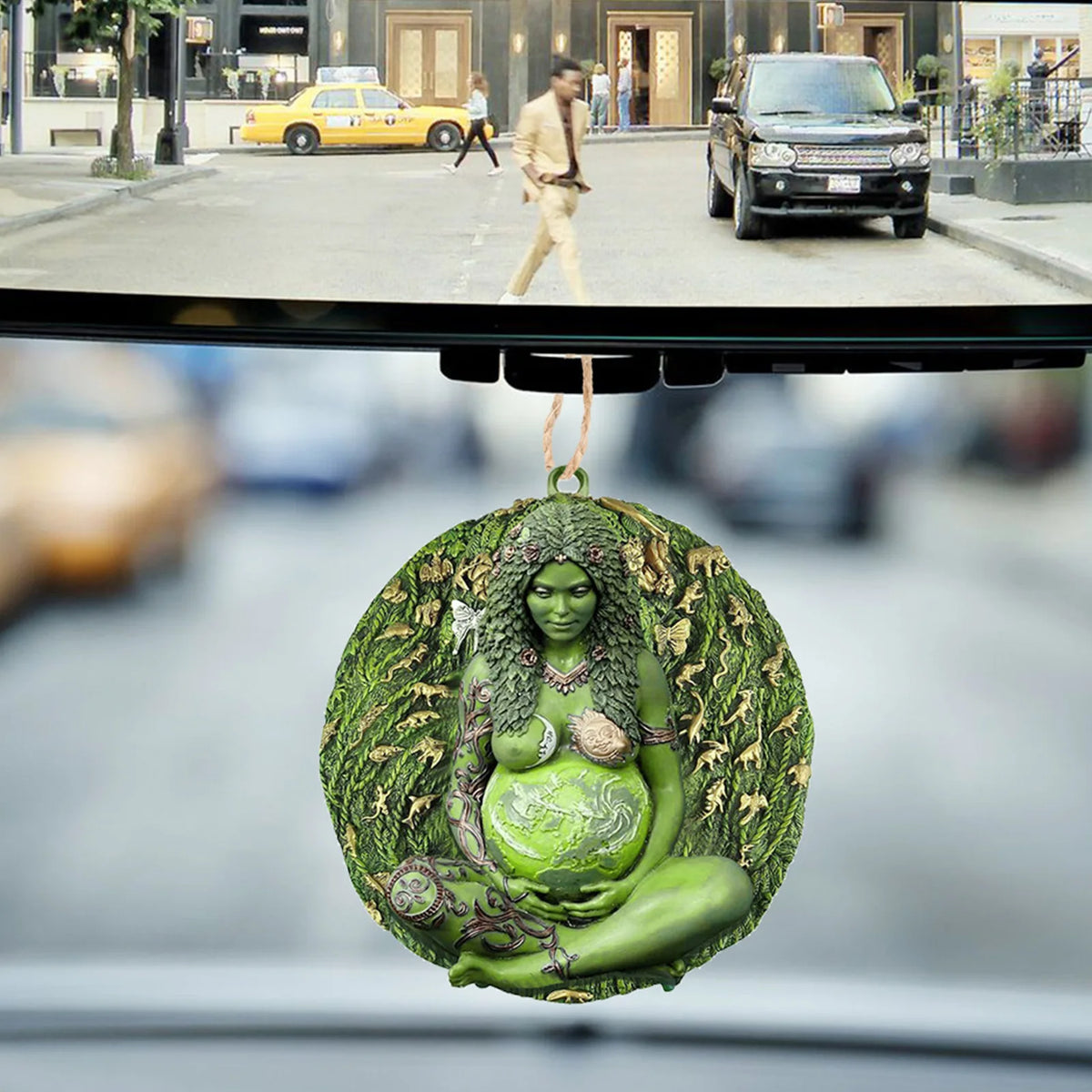 Mother Earth Gaia Goddess Hanging Ornament