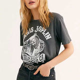 Janis Joplin Rock Chic Music T-shirt