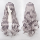 Extra Long Wavy or Straight Wigs with Full Bangs Heat Resistant