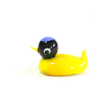 Glass Duck Mini Figurines Tea Pets