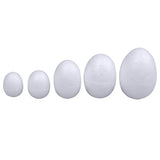 10Pcs 3/4/5/6/7cm DIY Styrofoam Easter Egg Foam Crafts DIY