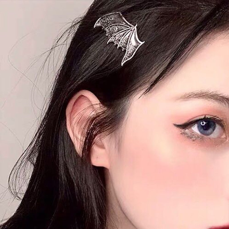 Bat Wings Hair Clips