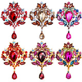 Duchess Dulcie's Crystal Brooches