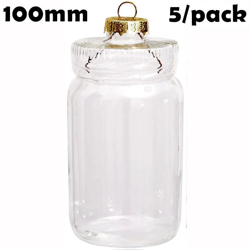 Five DIY Paintable Fillable Christmas Decoration Ornament 120*100mm Snowflake