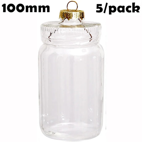 Five DIY Paintable Fillable Christmas Decoration Ornament 120*100mm Snowflake