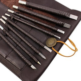 Tungsten Steel Stone Carving Hand Tools Set Chisel Set Woodworking Carving Tools