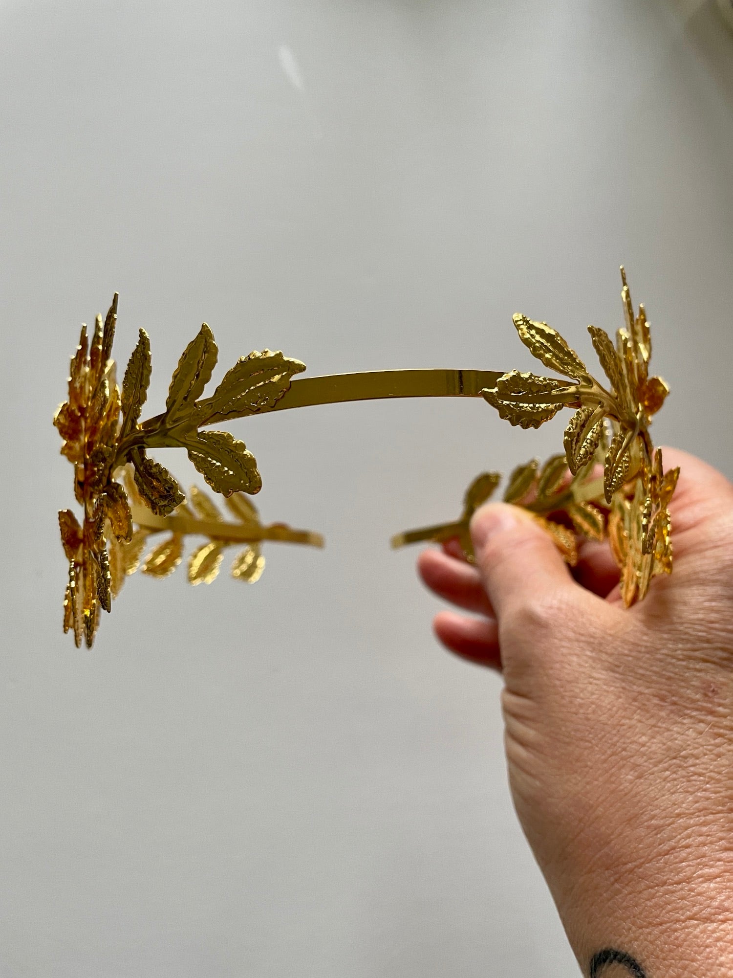 Greek Goddess Olive Leaf Branch Crowns