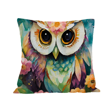 Garden Owl Cushion Cover