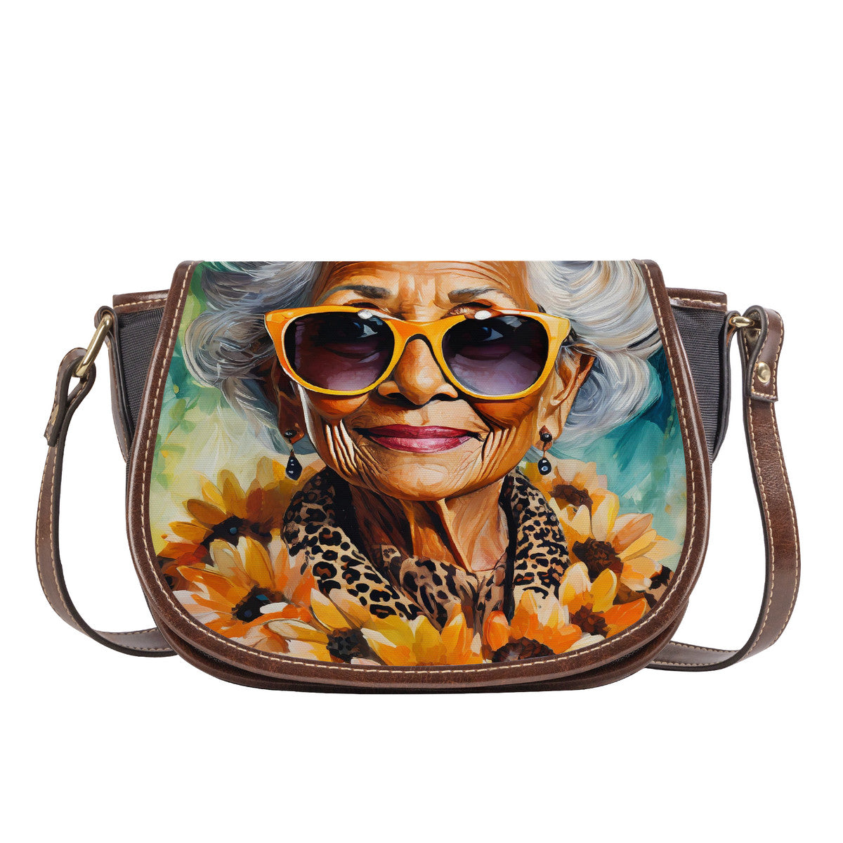 Sunny Fleur Saddle Bag