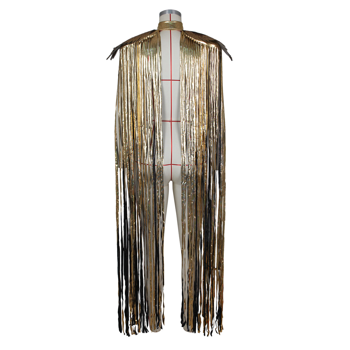 Lassiter's Sequins Long Tassel Wings Unisex Party Cape