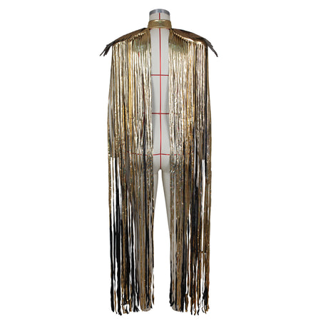 Lassiter's Sequins Long Tassel Wings Unisex Party Cape
