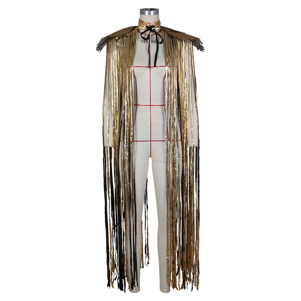 Lassiter's Sequins Long Tassel Wings Unisex Party Cape