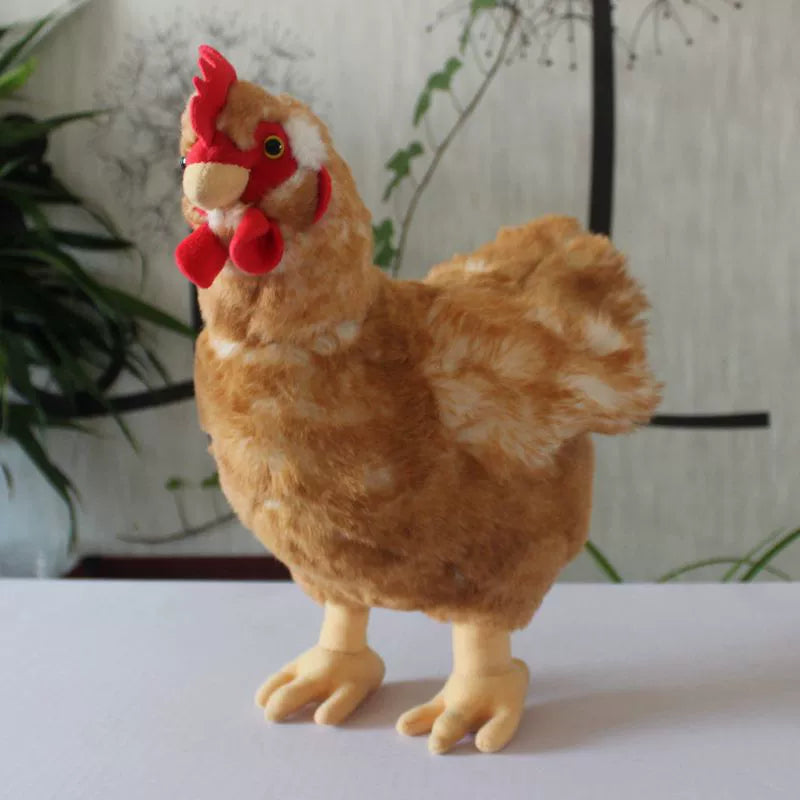 Farm Hen Chicken Plushie Toy