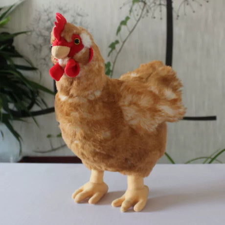 Farm Hen Chicken Plushie Toy